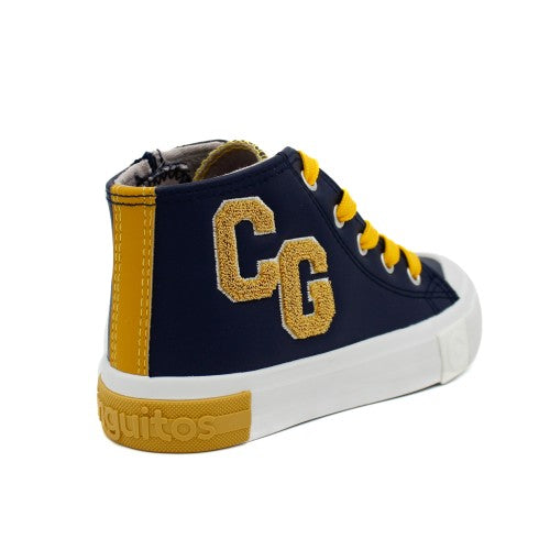 Baskets marque CONGUITOS Letters Bleu Marine