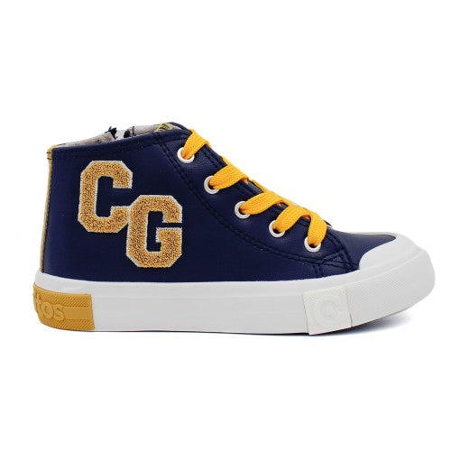 Baskets marque CONGUITOS Letters Bleu Marine