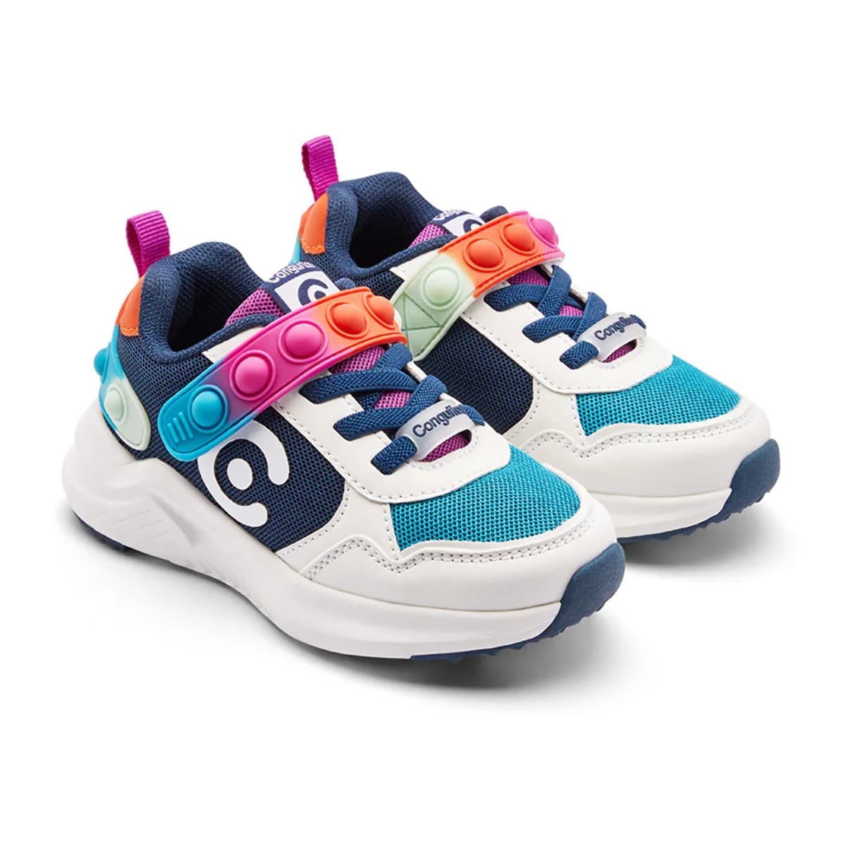 Baskets CONGUITOS Bleu Marine POP