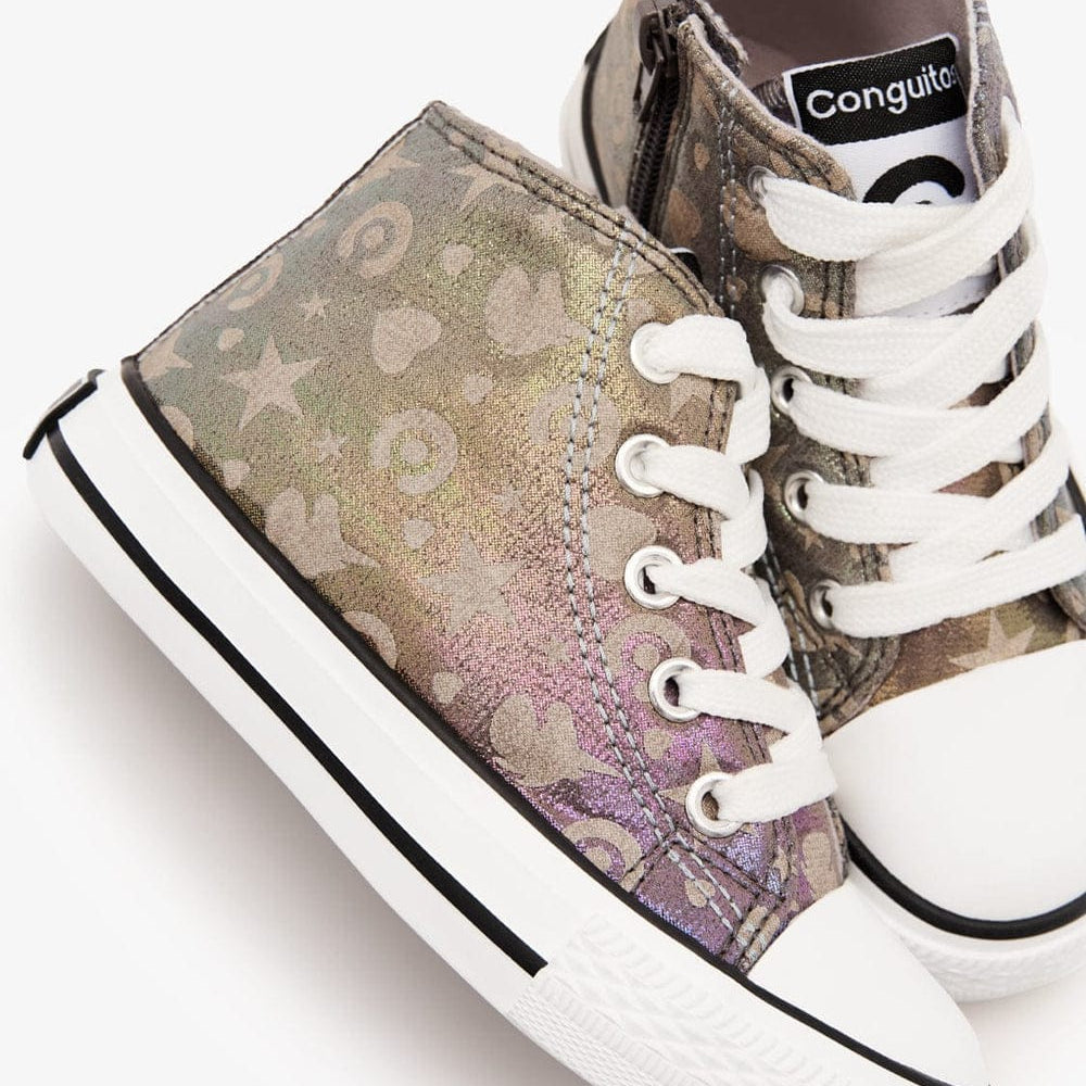 Baskets CONGUITOS Multicolores Phosphorescentes