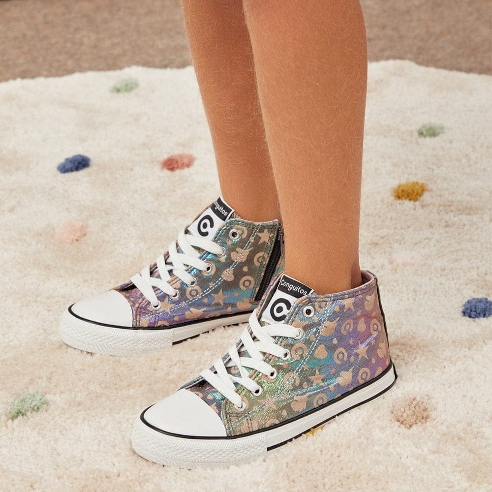 Baskets CONGUITOS Multicolores Phosphorescentes