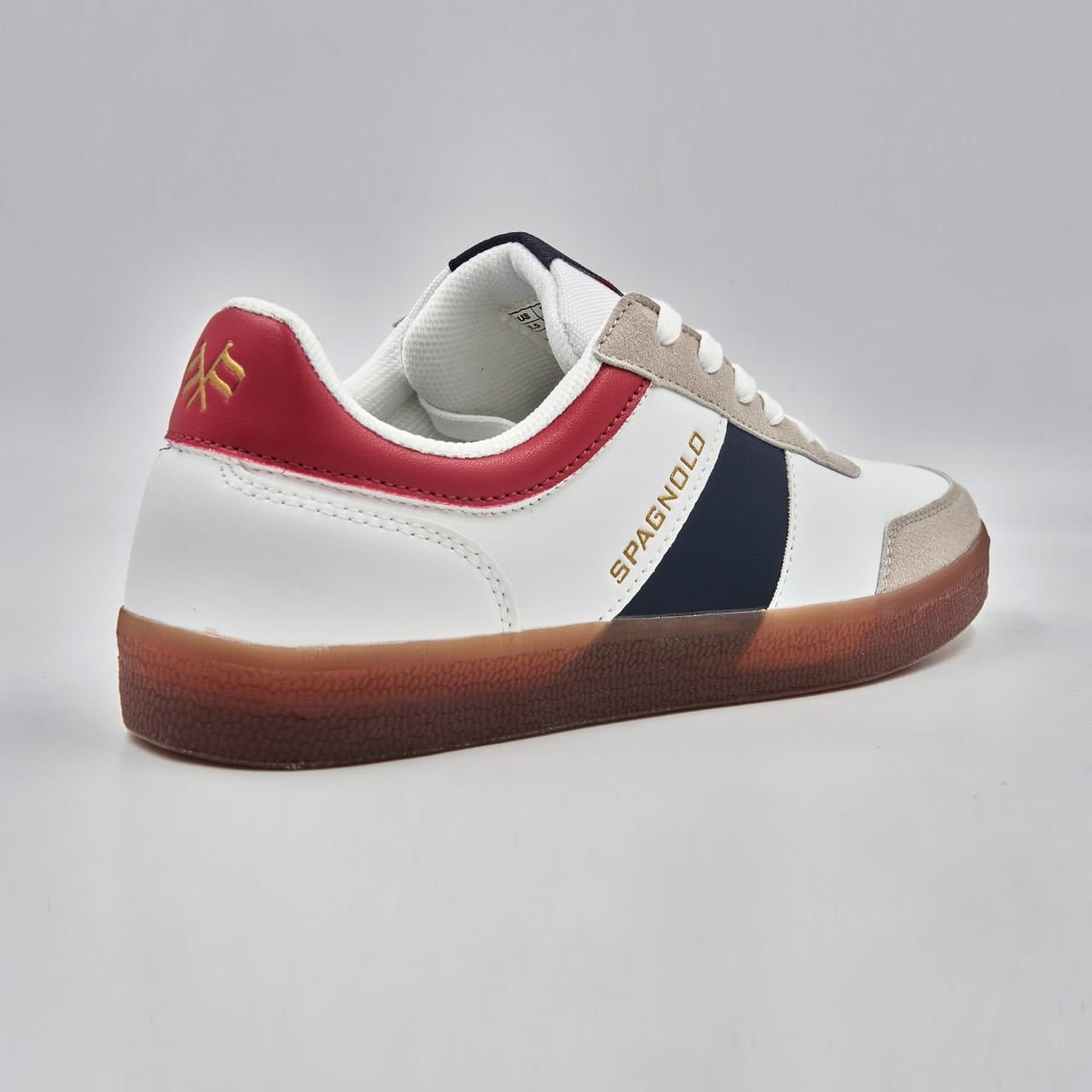 Sneakers Spagnolo Blanc & Bleu