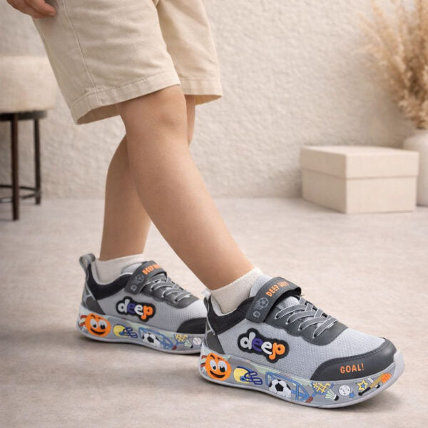 Baskets DEEP KIDS gris