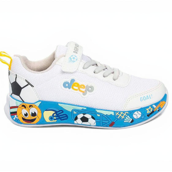Baskets DEEP KIDS BLANC