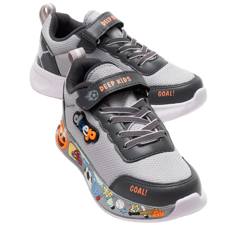 Baskets DEEP KIDS gris