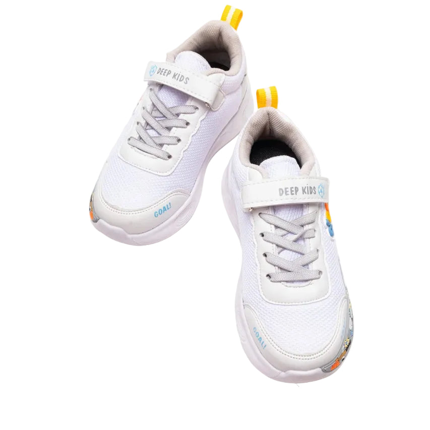 Baskets DEEP KIDS BLANC