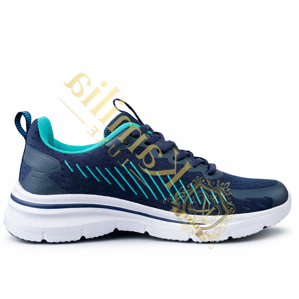 Sneakers Sweden Kle Flora Bleu & Turquoise - vue 5