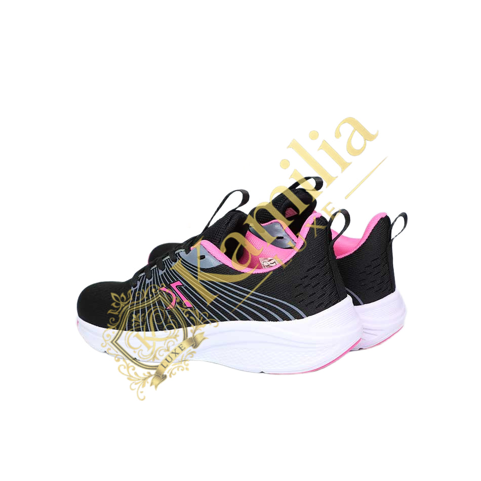 Sneakers Sweden Kle Judith Noir & Rose