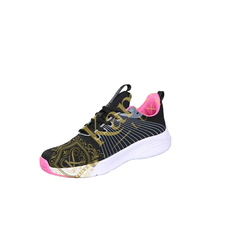 Sneakers Sweden Kle Judith Noir & Rose - vue 3