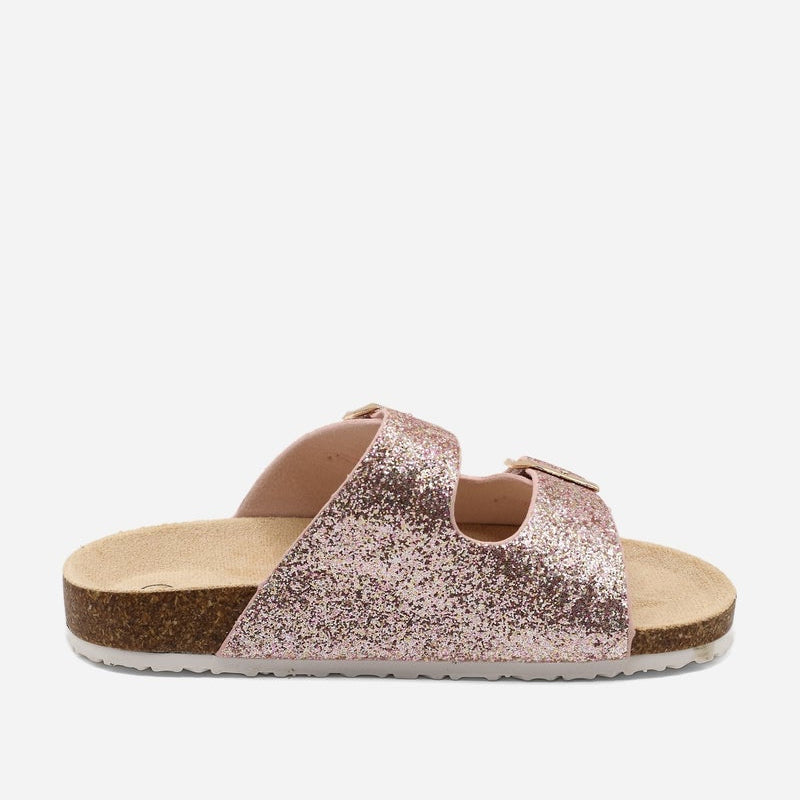 Sandales Fille Rose Double Bride